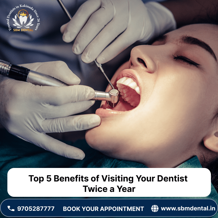 Top 5 Benefits of Visiting Your Dentist Twice a Year