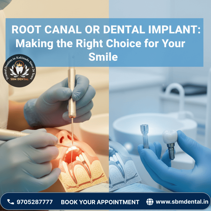 Root Canal or Dental Implant: Making the Right Choice for Your Smile