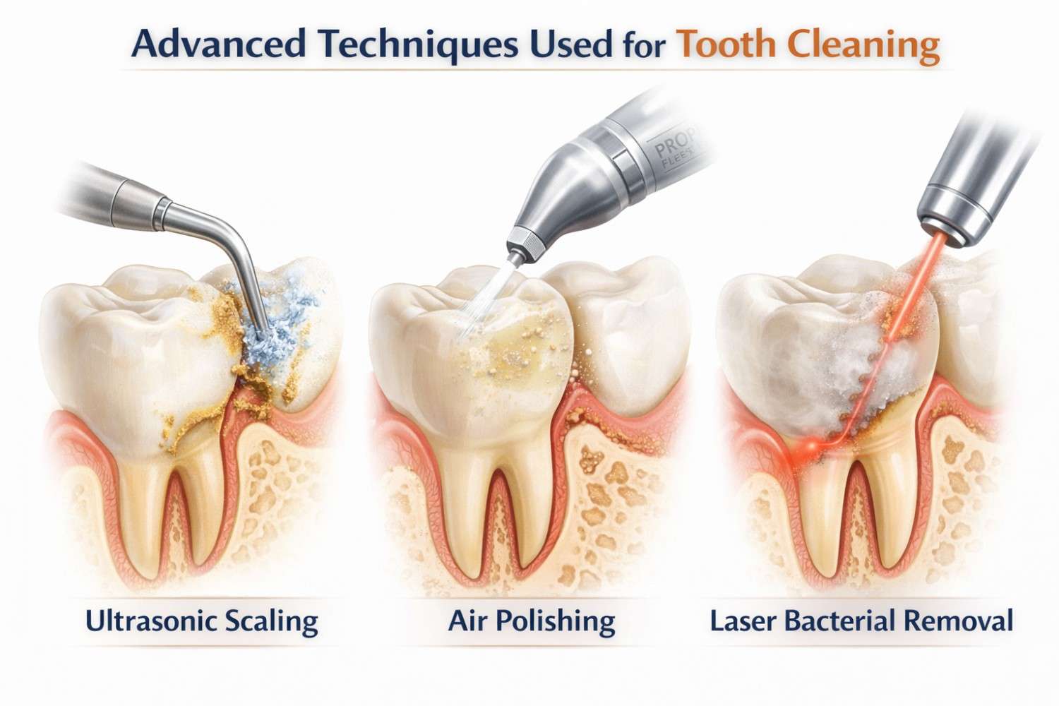 AdvancedTechniquesUsedforToothCleanin