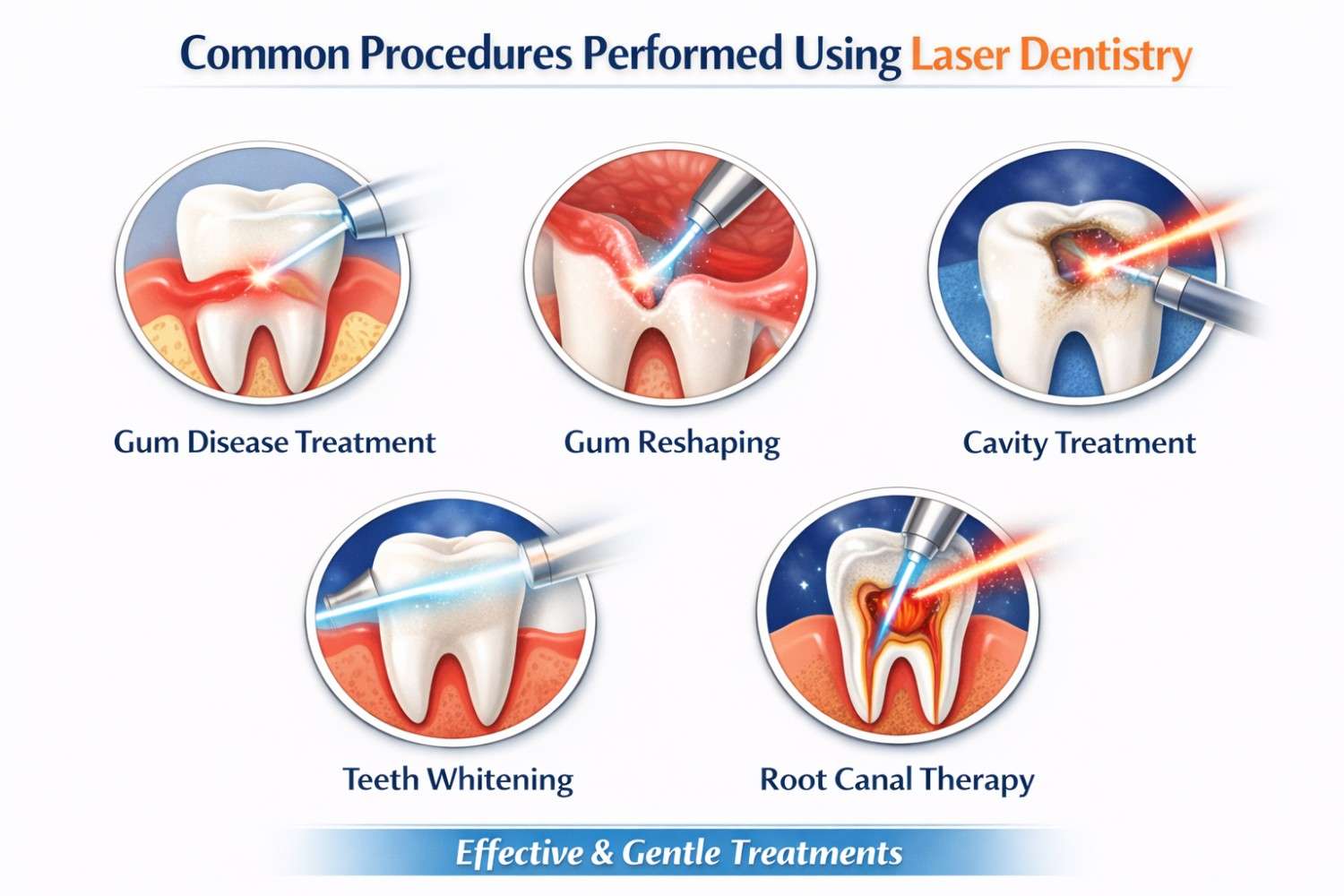 CommonProceduresPerformedUsingLaserDentistry