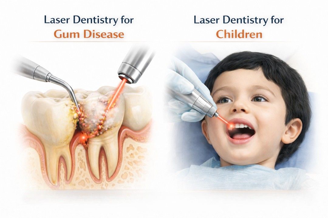 LaserDentistryforGumDiseaseLaserDentistryforChildre