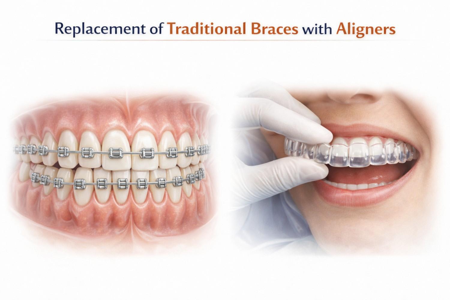 ReplacementofTraditionalBraceswithAligner