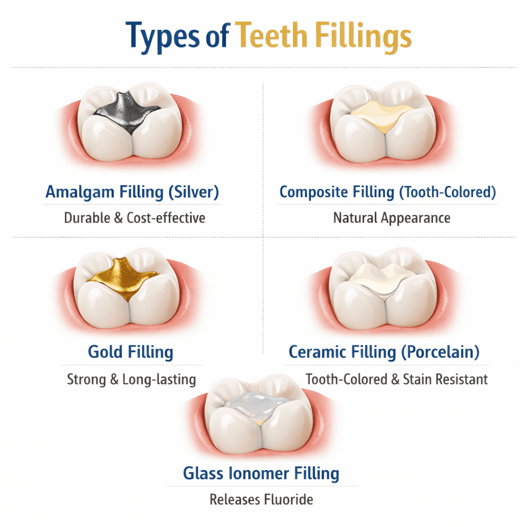 Types of Teeth Fillings
