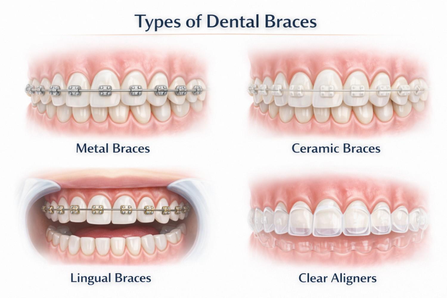 Typesofdedntalbraces