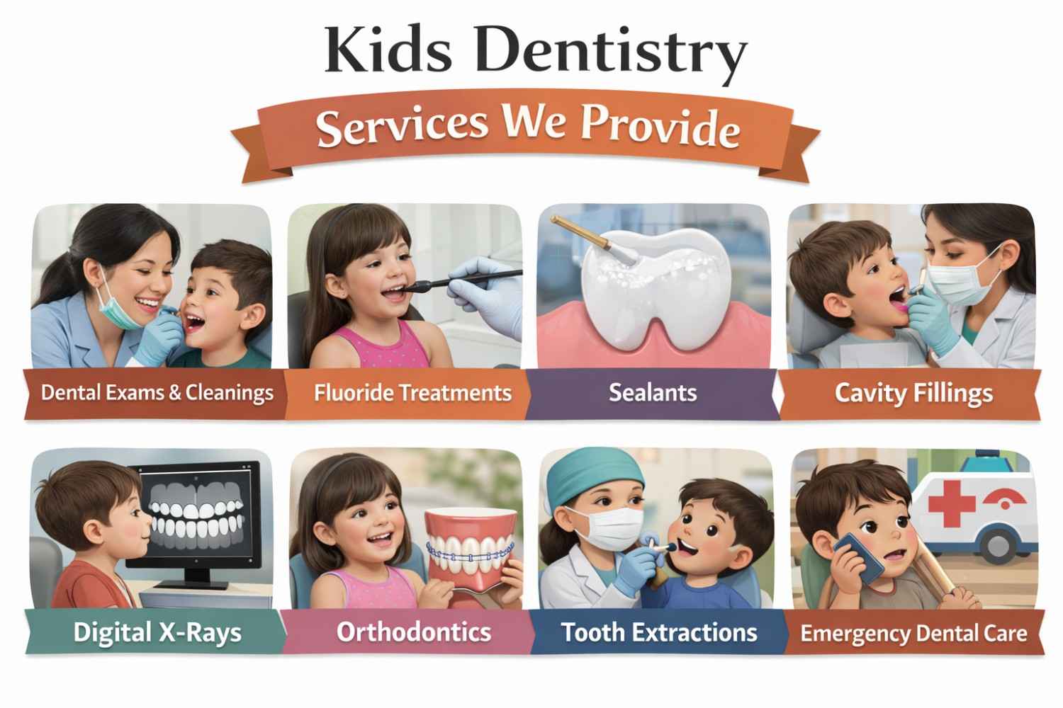 Kids dentistry services