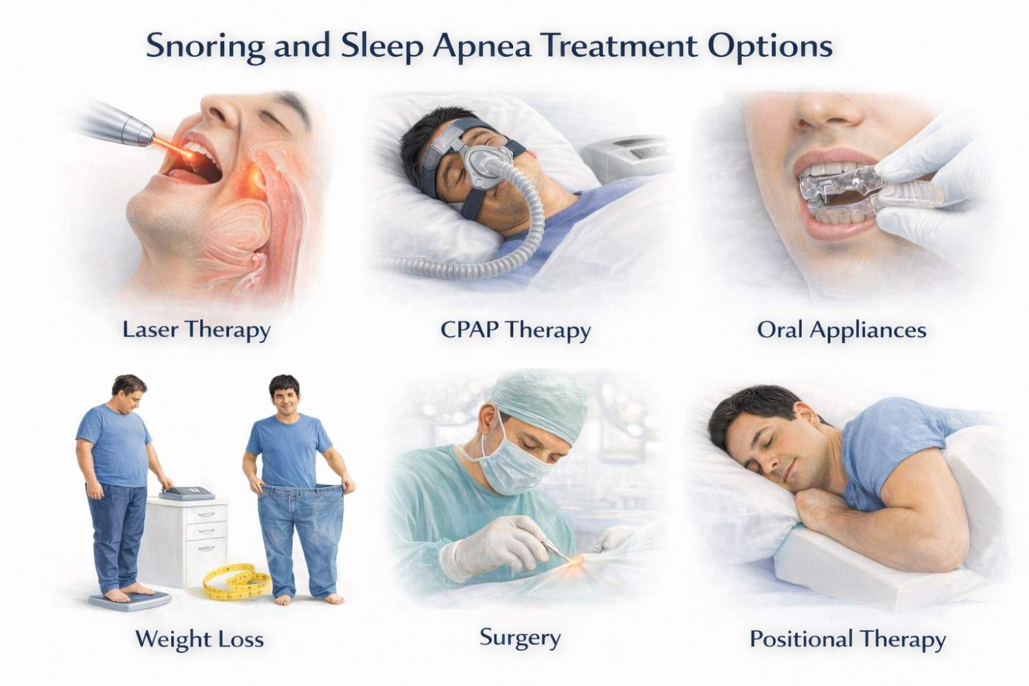 Snoring and Sleep Apnea Treatment Options
