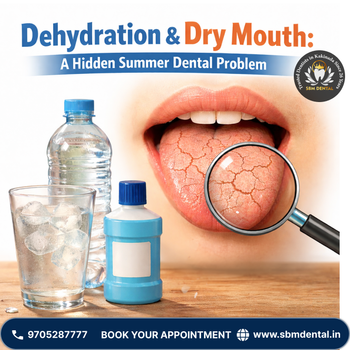 Dehydration and Dry Mouth: A Hidden Summer Dental Problem