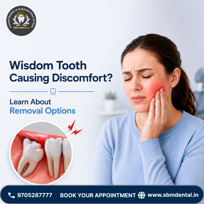 wisdom tooth causing discomfort? learn about removal options